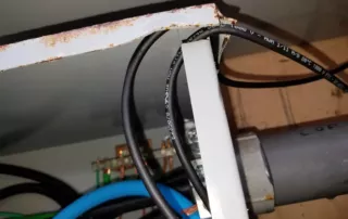 inspecting-solar-panel-box
