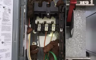 inspecting-solar-panel-box